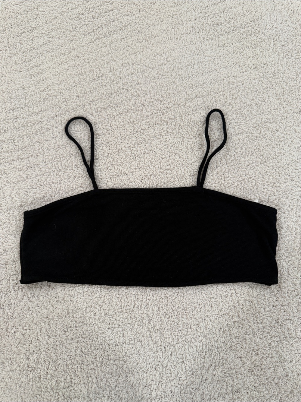 Women’s Black Spaghetti Strap Camisole Top